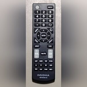 INSIGNIA NS-RC4NA-16 Remote Control
